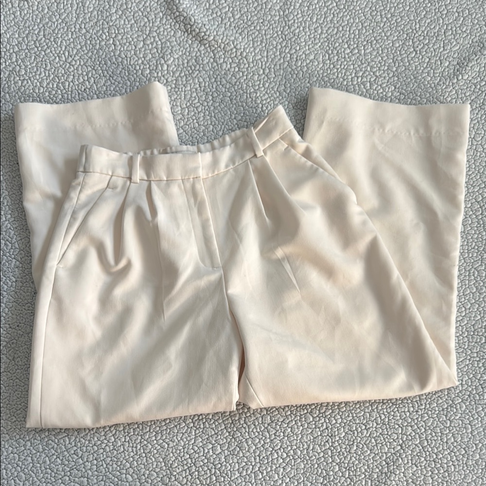 Abercrombie & Fitch Cream Trousers